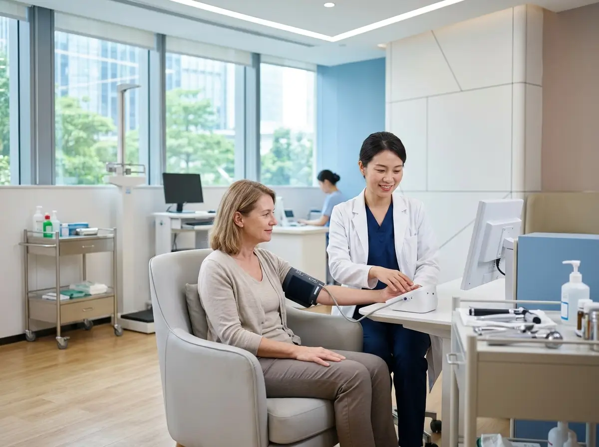 Health screening services for international patients in China